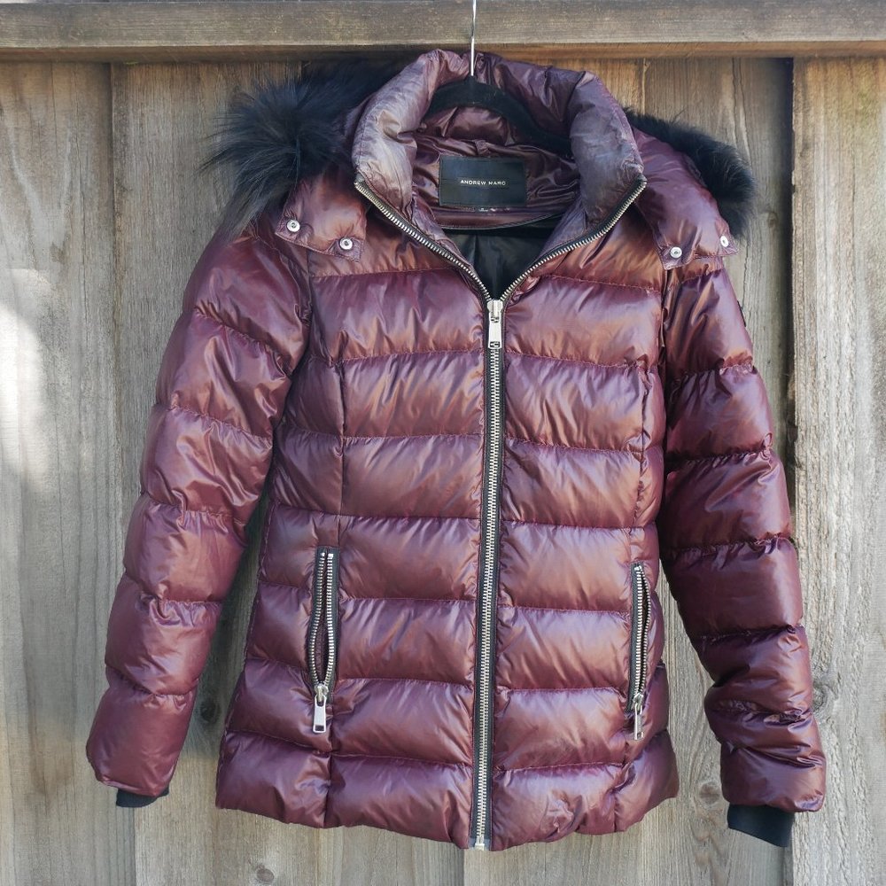Andrew Marc Women's Britt Short Puffer Jacket